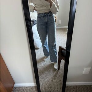 Madewell baggy straight jeans